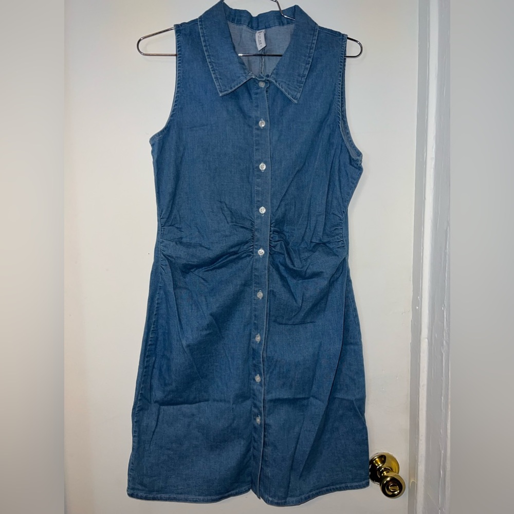 Light Denim Mini Dress